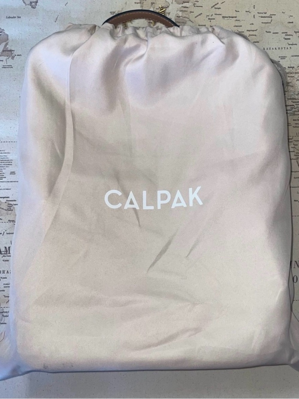 Calpak laptop Backpack in Caramel - Picture 10 of 12